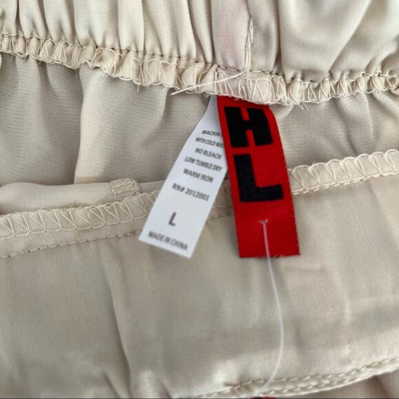 HL Lightweight Dress Pants Cream Beige Large - Picture 12 of 14